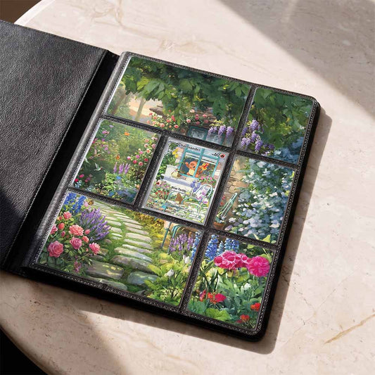 Charmander Custom Binder Extended Art Page Insert | 9-Card Michi Style Panoramic TCG Layout (Digital Download)