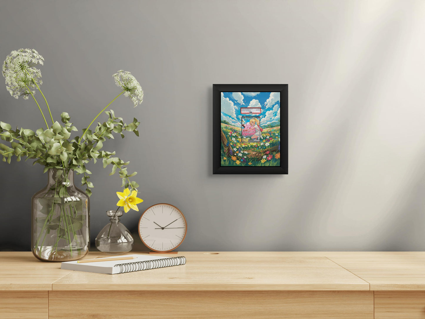 Clefairy Ascended Heroes Extended Art Display – 8x10 Pokemon Frame (Raw/Graded)