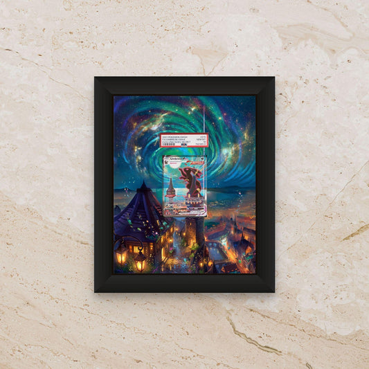 Umbreon Moonbreon Evolving Skies – 8x10 Pokemon Frame (Raw/Graded)
