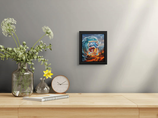Kyogre & Groudon LEGEND Card Display Frame – 8x10 Pokemon Frame (Raw/Graded)