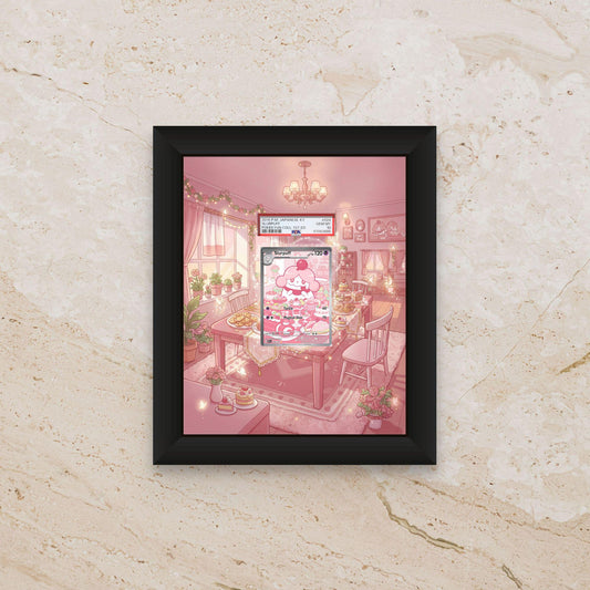 Slurpuff Ascended Heroes Extended Art Display – 8x10 Pokemon Frame (Raw/Graded)