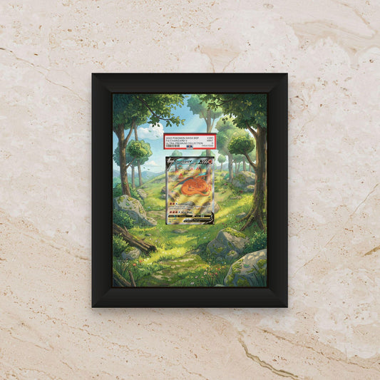 Charizard VSTAR SWSH260 Extended Art Display – 8x10 Pokemon Frame (Raw/Graded)