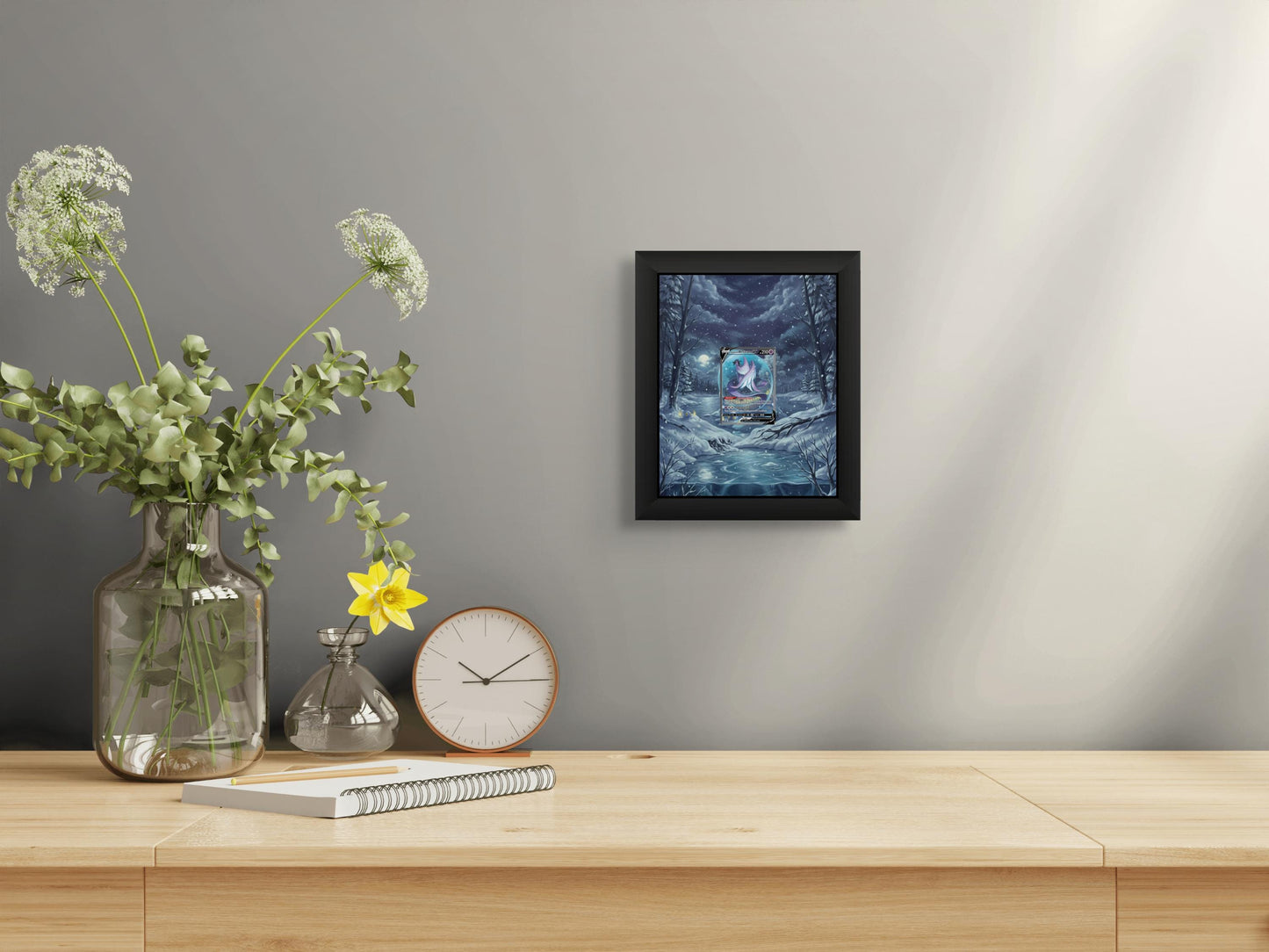 Galarian Articuno Extended Art Display – 8x10 Pokemon Frame (Raw/Graded)