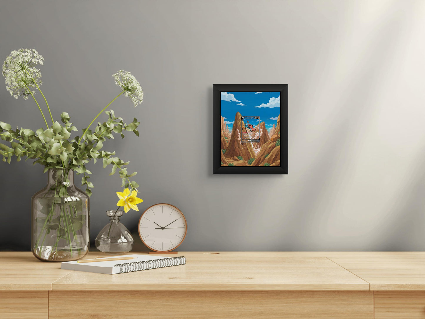 Galarian Zapdos Extended Art Display – 8x10 Pokemon Frame (Raw/Graded)