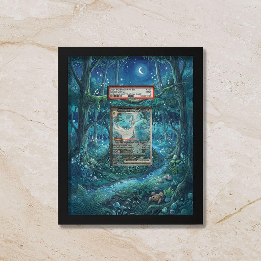 Gardevoir ex Extended Art Frame – Pokémon Paldean Fates | 8x10 (Raw/Graded Cards)