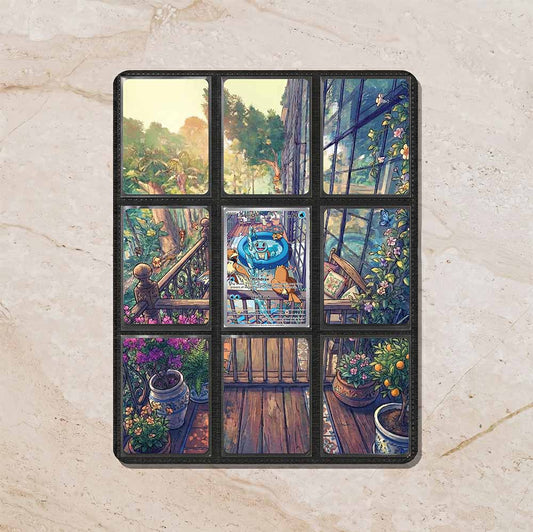 Squirtle Custom Binder Extended Art Page Insert | 9-Card Michi Style Panoramic TCG Layout (Digital Download)