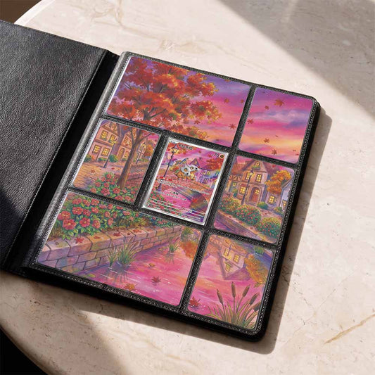 Cubone Gem Pack Vol 3 Custom Binder Extended Art Page Insert | 9-Card Michi Style Panoramic TCG Layout (Digital Download)
