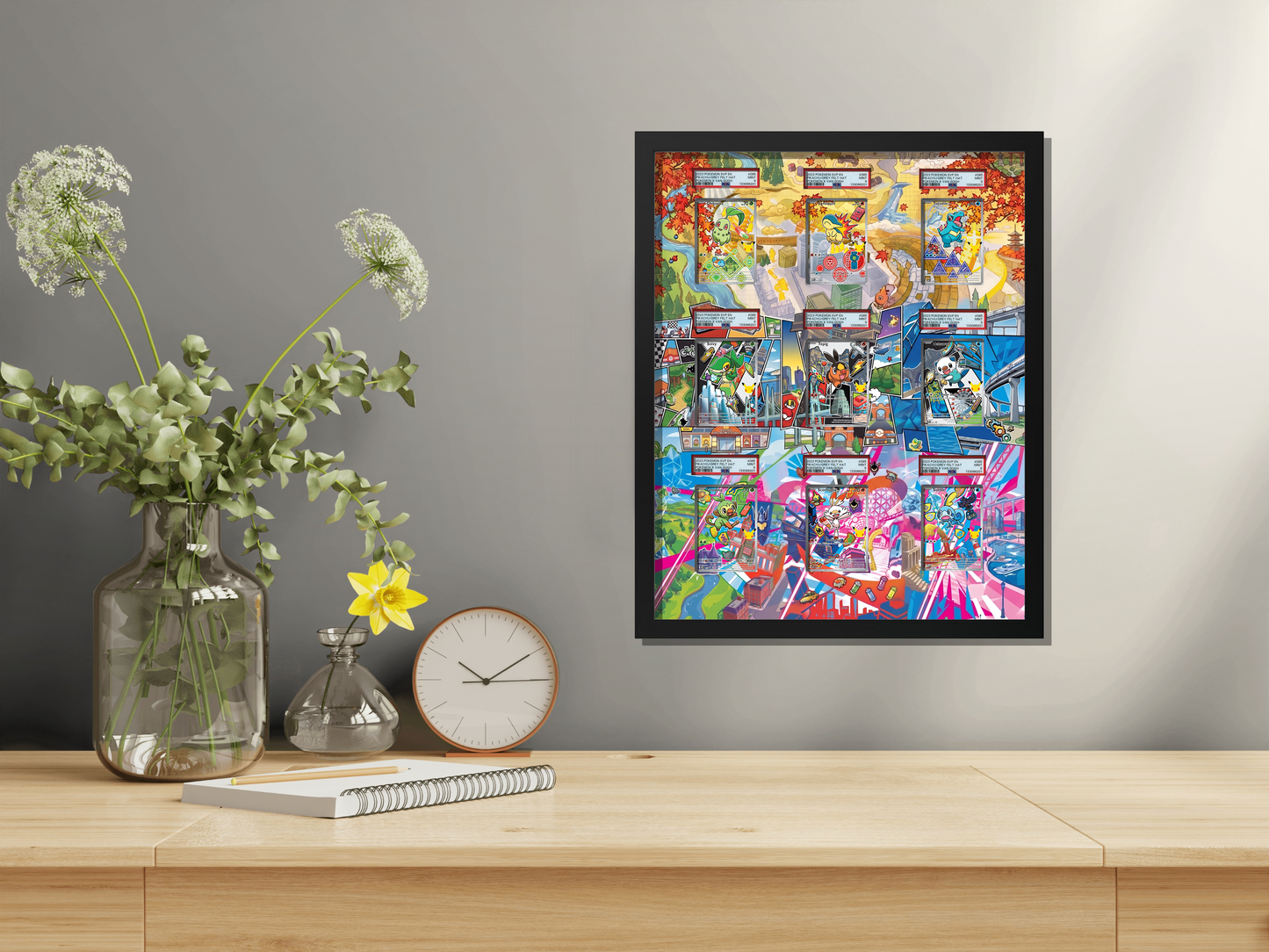 First Partner Illustration Collection Series 2 9-Card 16x20|Starter Extended Art Frame