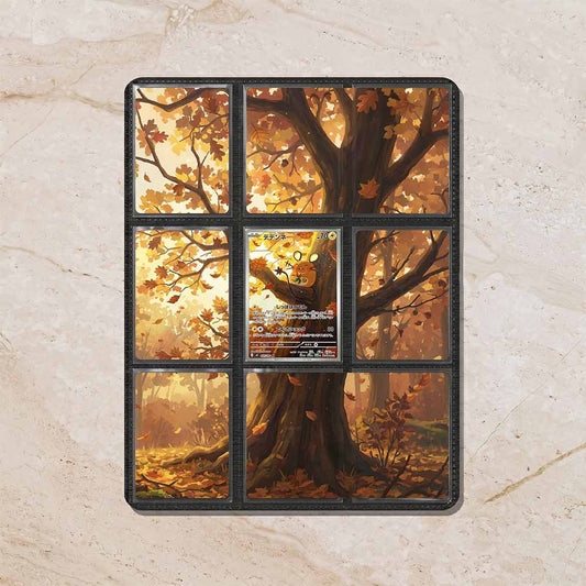 Dedenne Custom Binder Extended Art Page Insert | 9-Card Michi Style Panoramic TCG Layout (Digital Download)