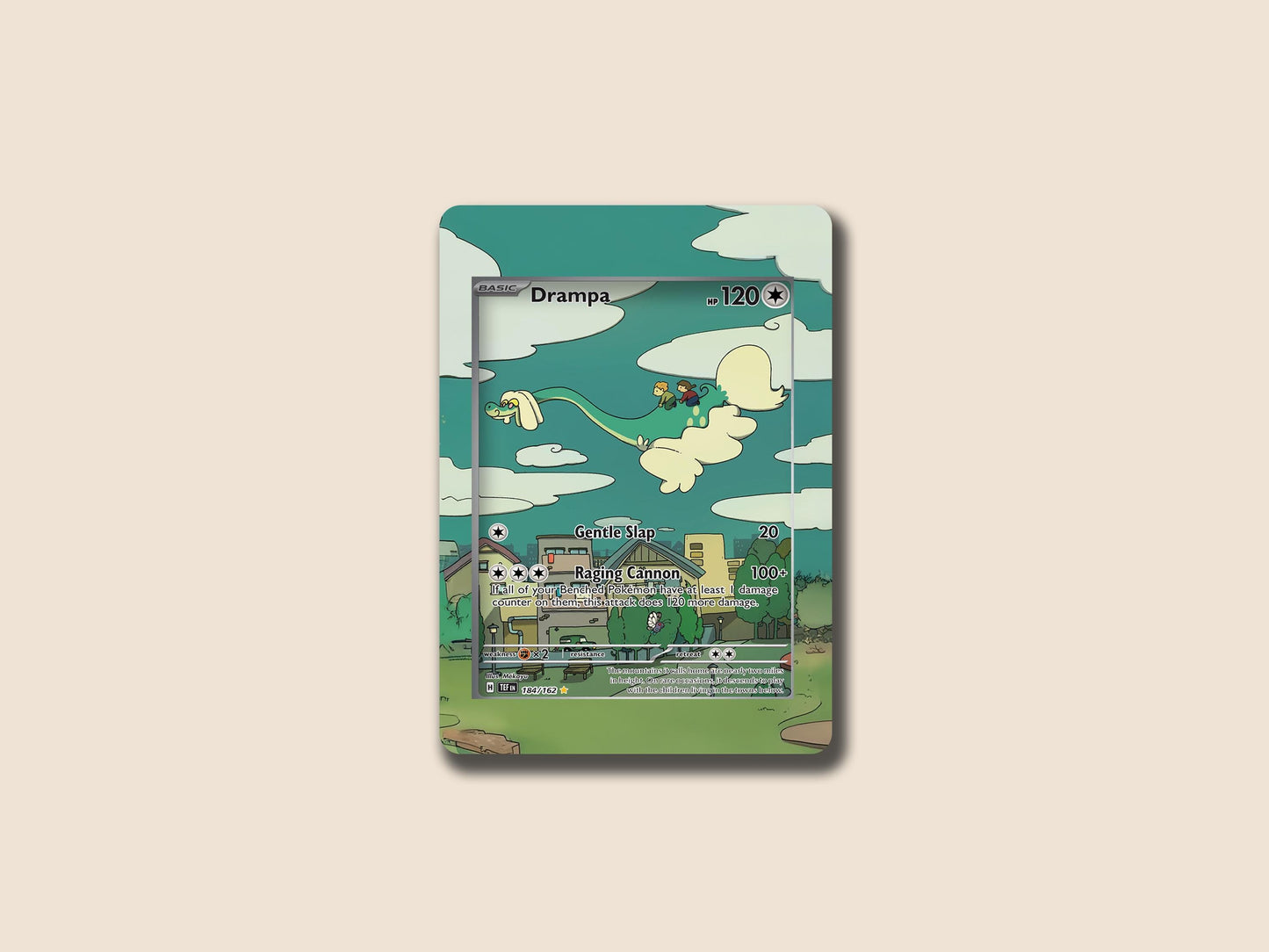 ANY Custom Pokemon Extended Art Single Display Case