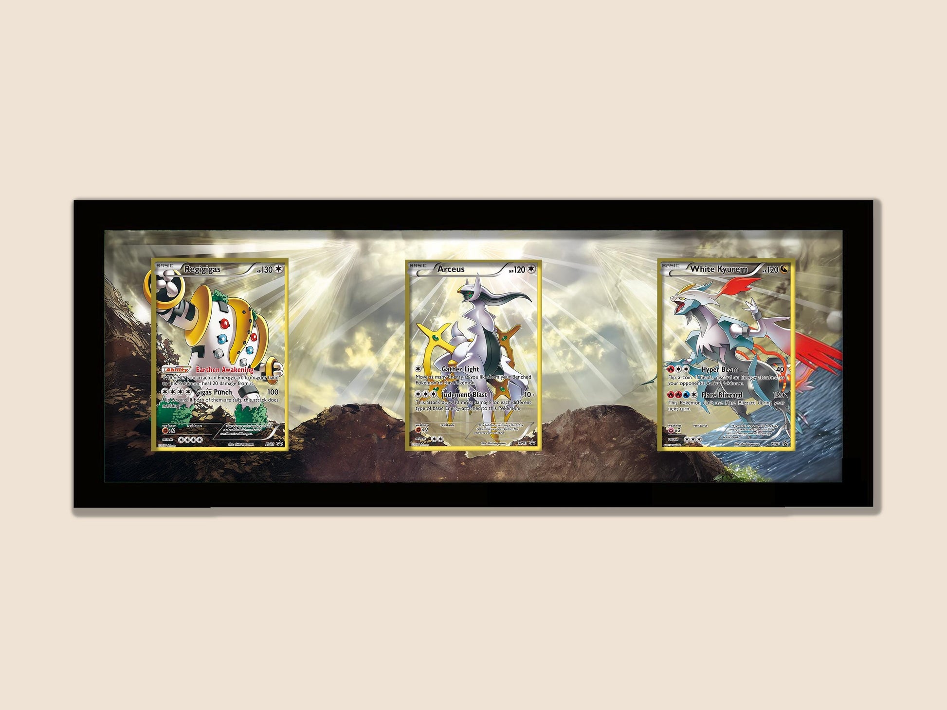 Regigigas White Kyurem Arceus Frame