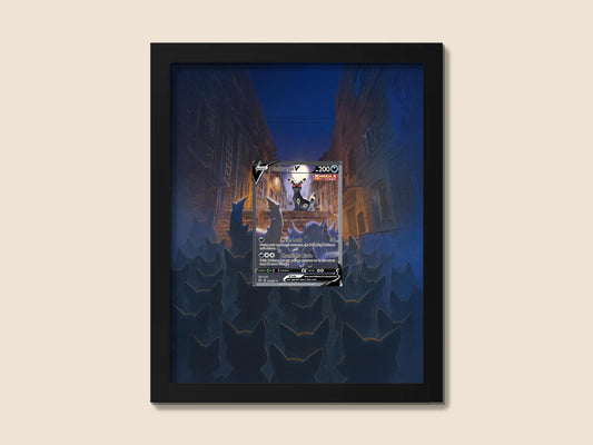 Umbreon V Alternate Art Display Frame – Evolving Skies 189 Pokémon Card | 8x10 Frame for Raw or Graded Cards
