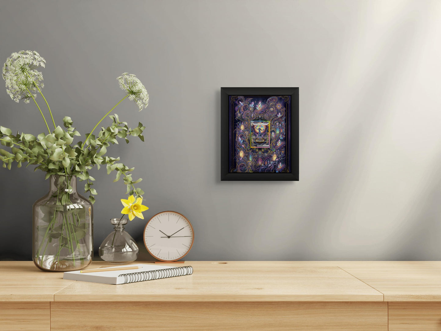 Umbreon Display Frame – Prismatic Evolutions Pokémon Card | 8x10 Frame for Raw or Graded Cards