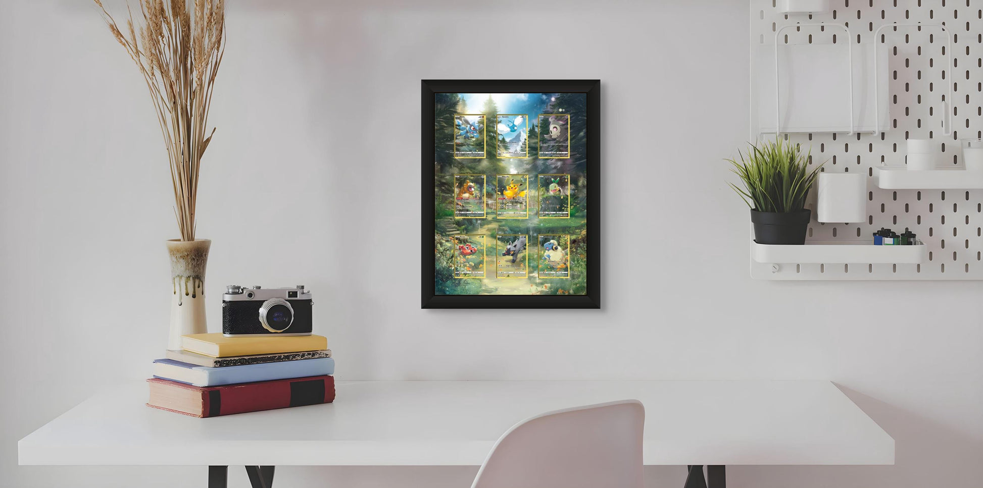 Crown Zenith Galarian Gallery Display Frame – 12x16 Pokémon Collector Display | PerfectRaw Handmade Art