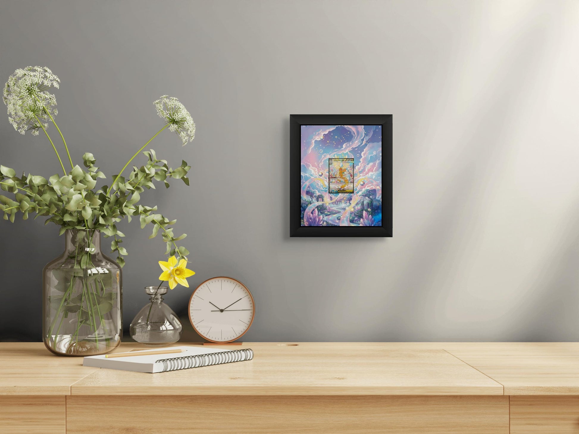 Dragonite Display Frame – Ascended Heroes Pokémon Card Art | 8x10 Frame for Raw or Graded Cards