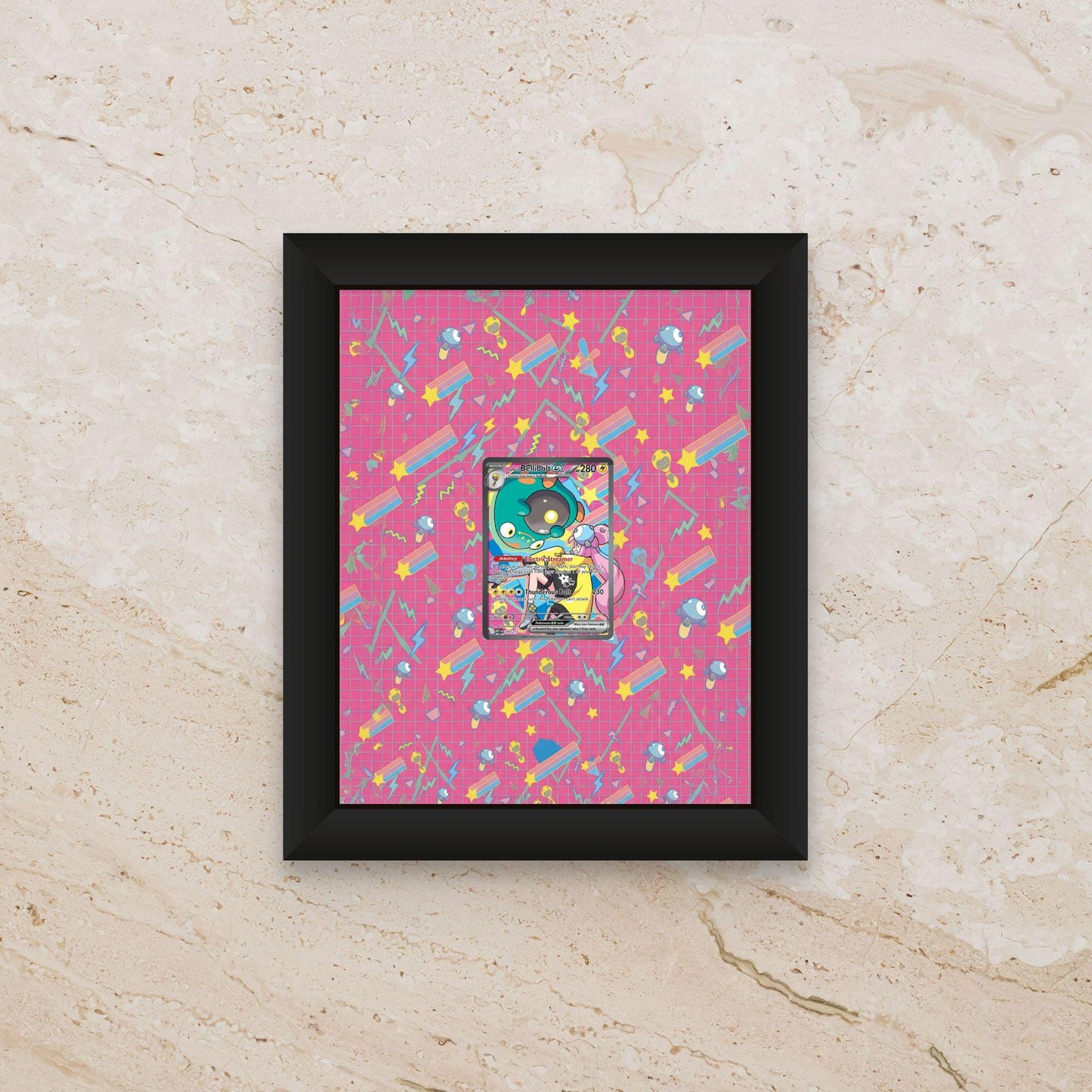 Iono's Bellibolt Ascended Heroes Extended Art Display – 8x10 Pokemon Frame (Raw/Graded)