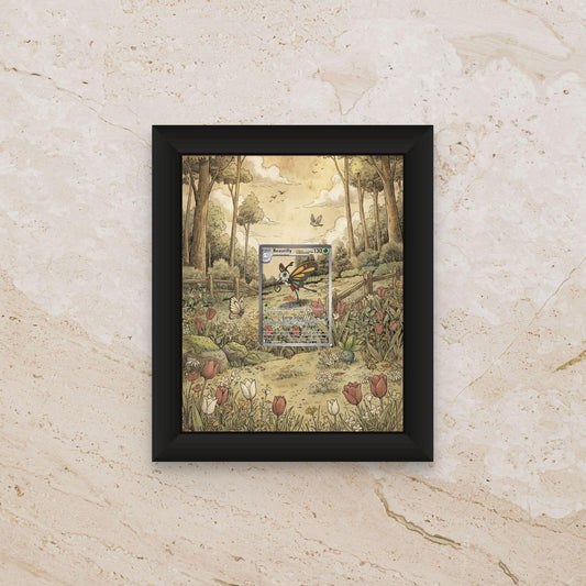 Beautifly Ascended Heroes Extended Art Display [High Definition] – Premium Shadowbox Frame for Raw or Graded Cards | Garden Decor