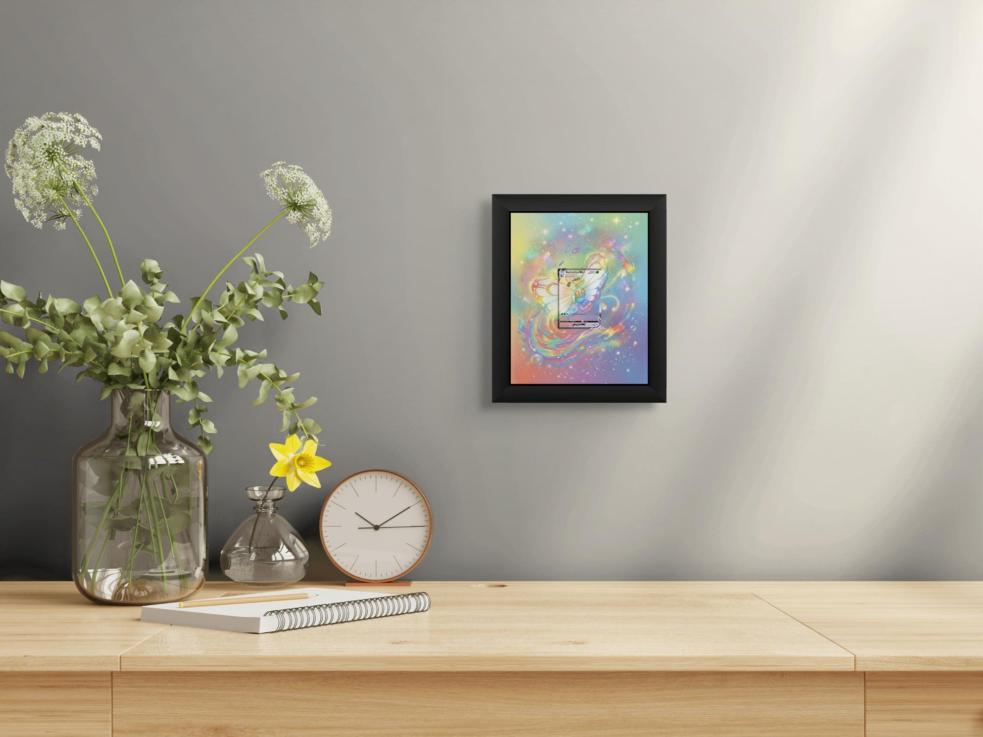 Butterfree VMAX Extended Art Display – 8x10 Pokemon Frame (Raw/Graded)