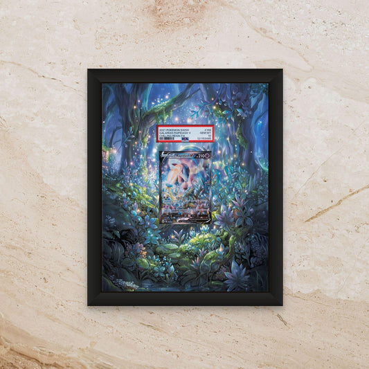Galarian Rapidash Extended Art Display – 8x10 Frame (Raw/Graded cards)