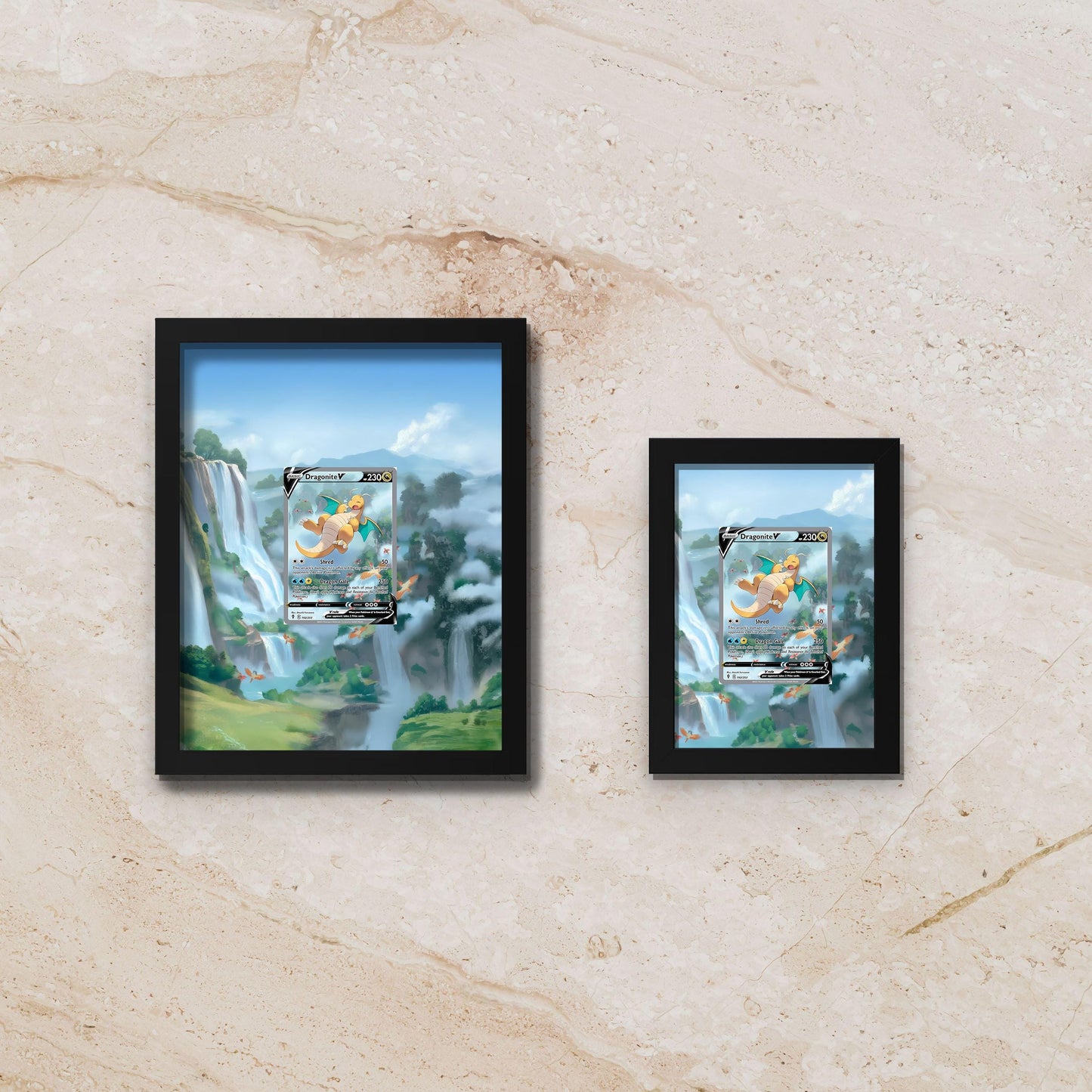 Dragonite V Alternate Art Display Frame – Evolving Skies Pokémon Card | 8x10 Frame for Raw or Graded Cards