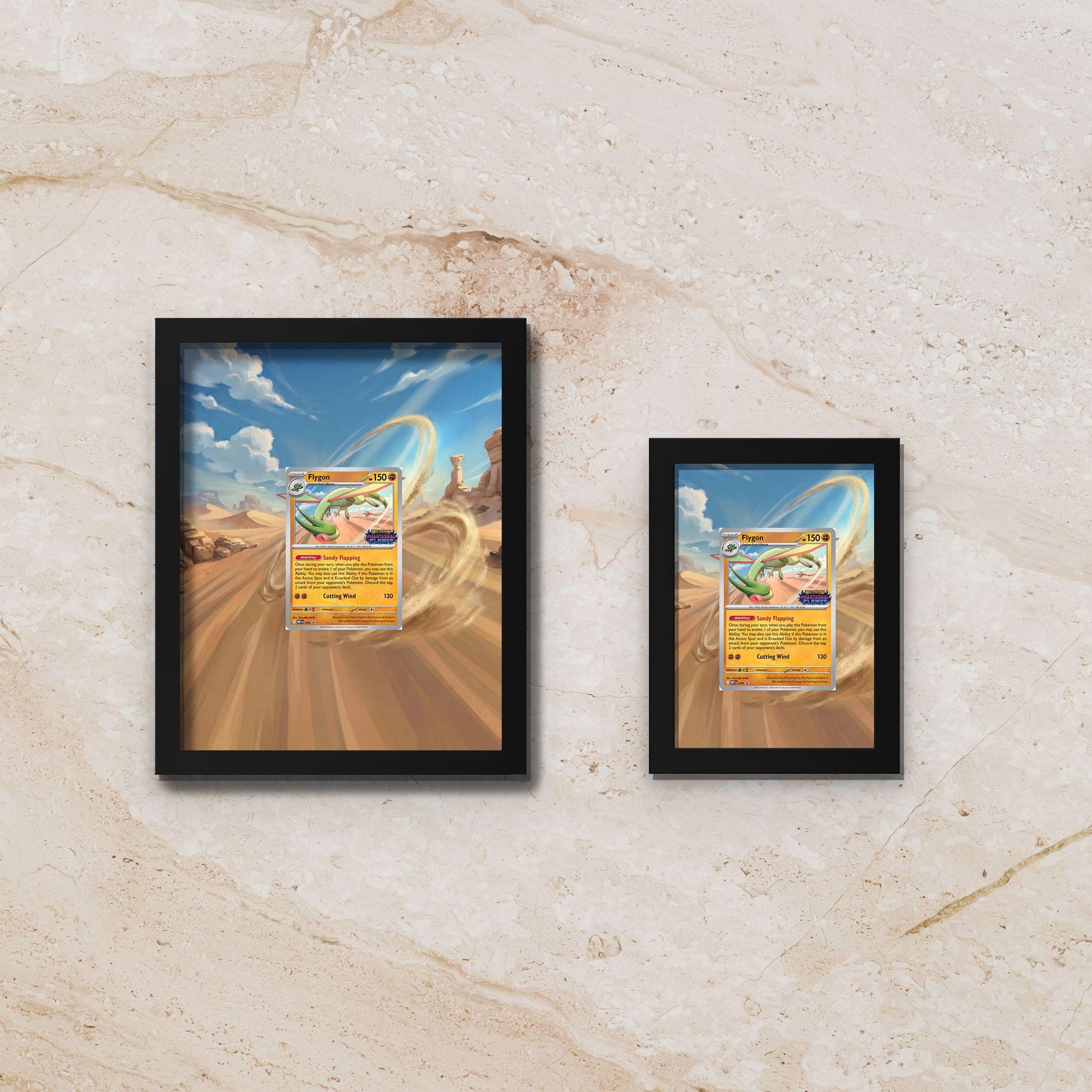 Flygon Card Display Extended Art – 8x10 Frame (Raw/Graded)