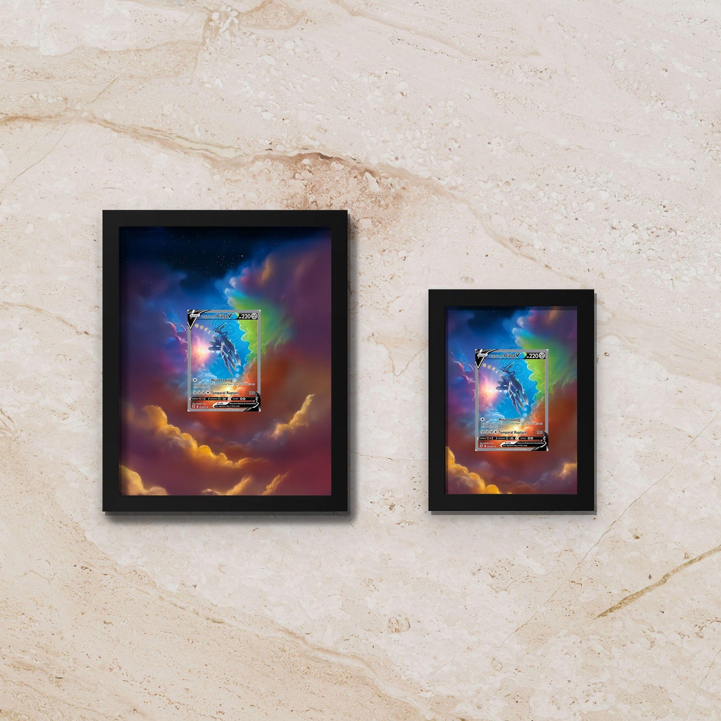 Origin Forme Dialga V Alternate Art Display Frame – Astral Radiance Pokémon Card | 8x10 Frame for Raw or Graded Cards