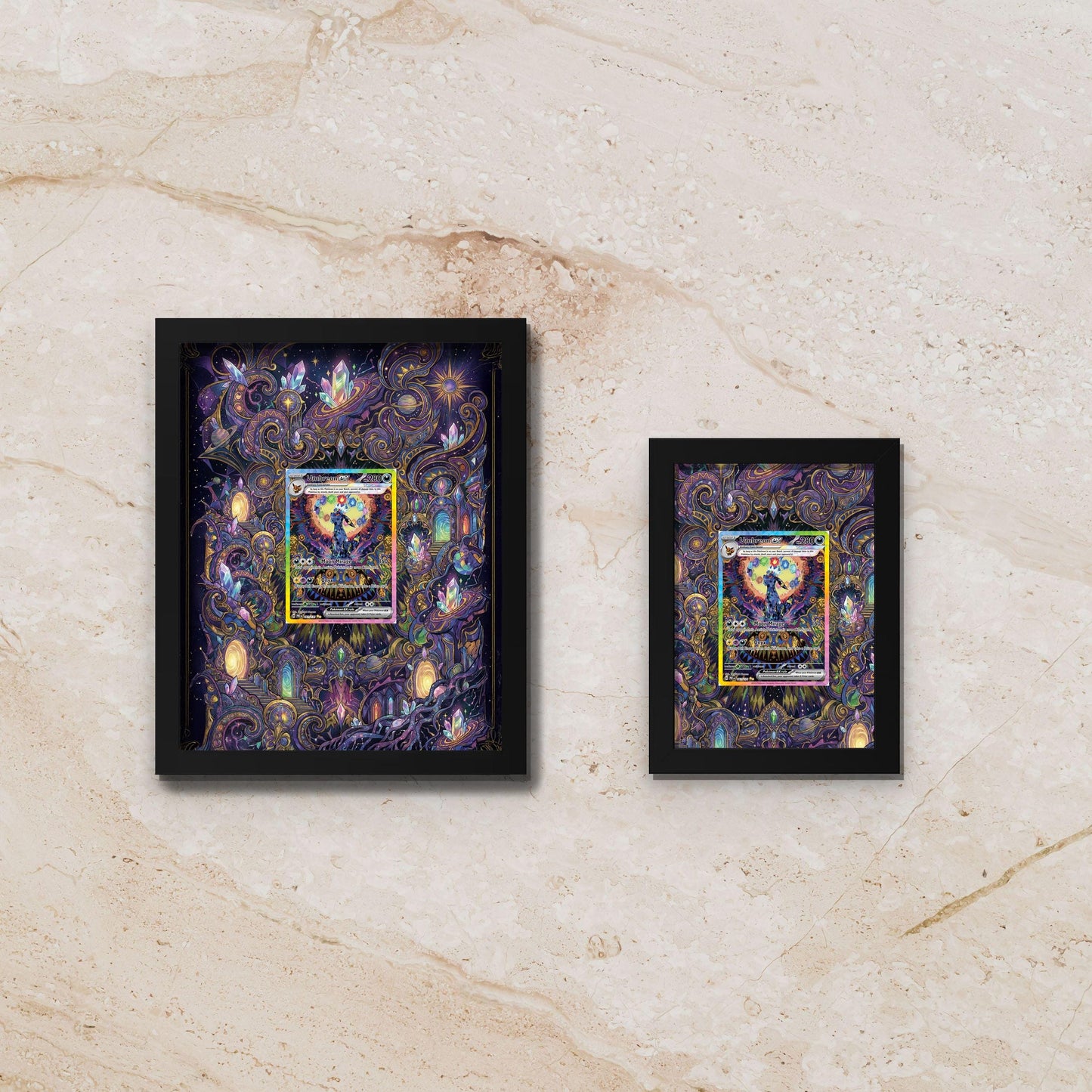 Umbreon Display Frame – Prismatic Evolutions Pokémon Card | 8x10 Frame for Raw or Graded Cards