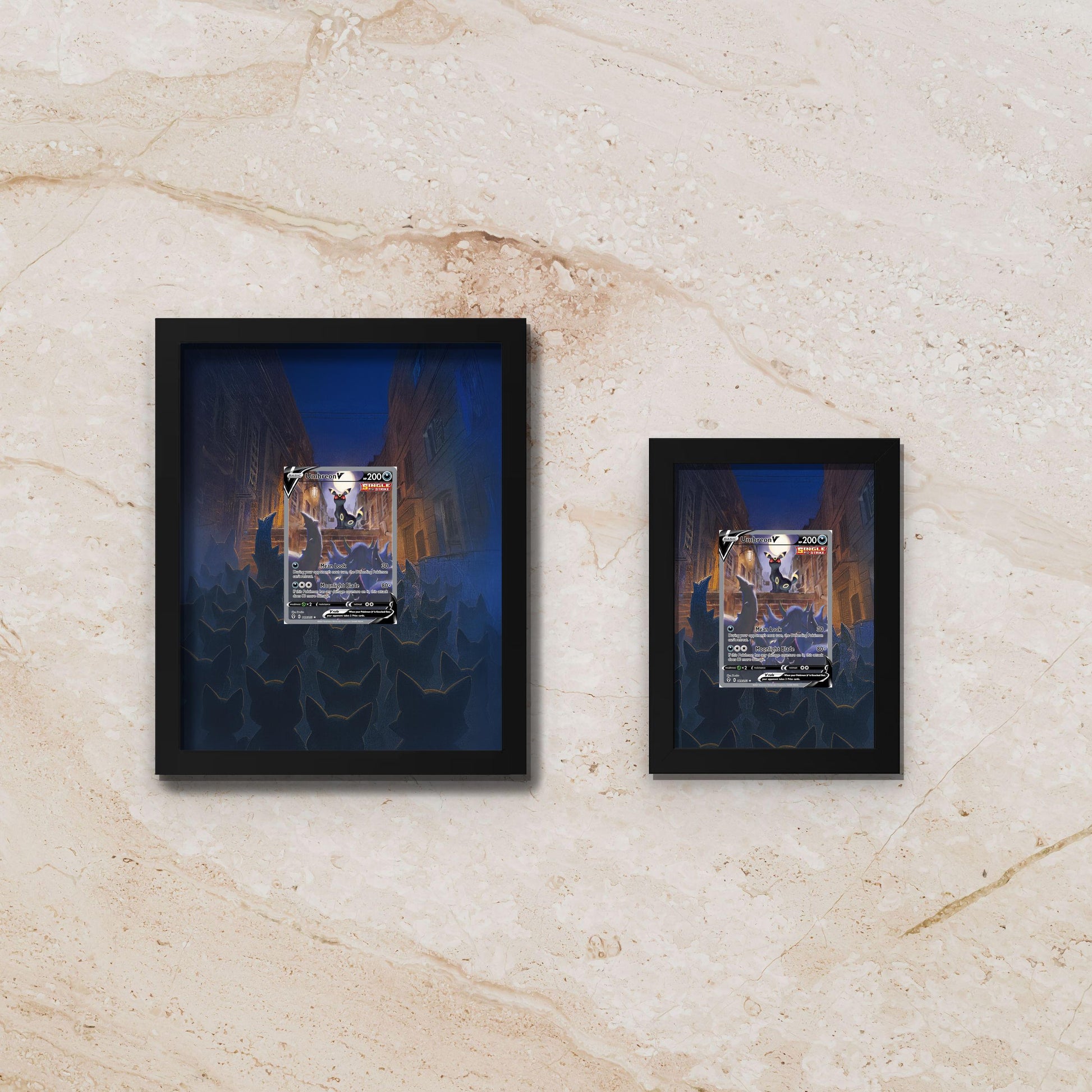 Umbreon V Alternate Art Display Frame – Evolving Skies 189 Pokémon Card | 8x10 Frame for Raw or Graded Cards